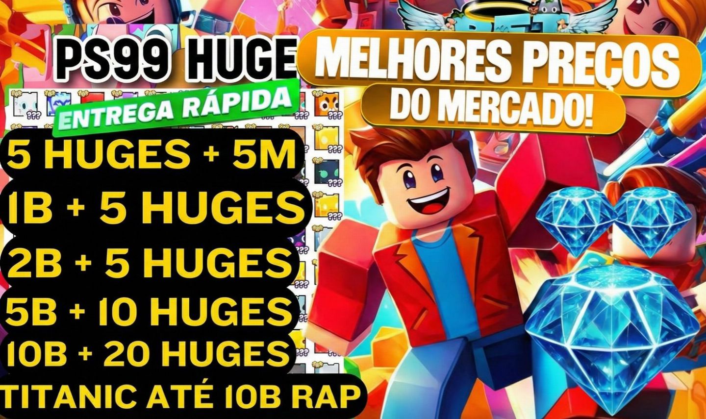 [O MELHOR PREÇO DO MERCADO]-[CONFIRA] PET SIMULATOR 99 PET99 GEMAS,HUGES PS99