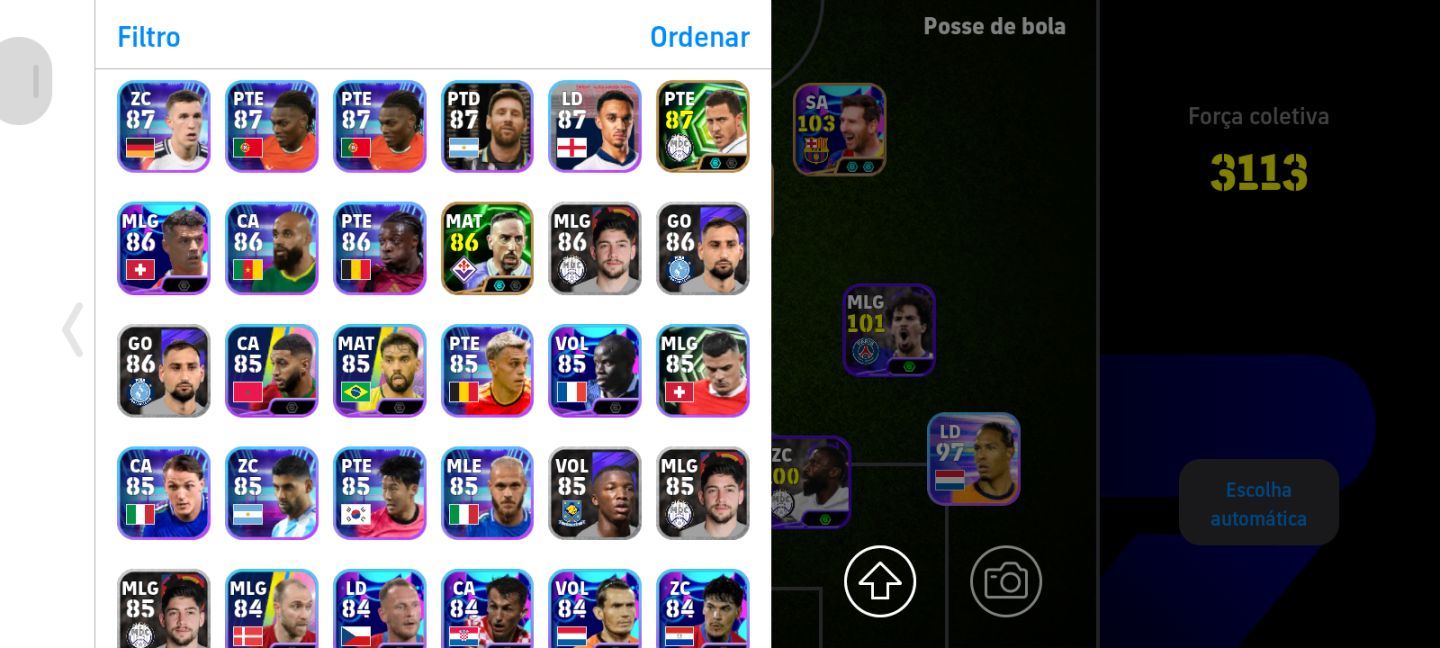Ótima conta para iniciar bem no eFootball!