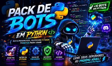 Pack de bots para discord em python!