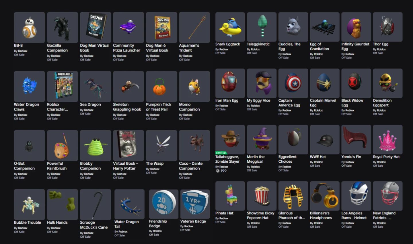 CONTA ROBLOX ANTIGA 2017 NEAPOLITAN + PUMPKIN FEDORA 180 OFFSALES [UNVERIFIED]