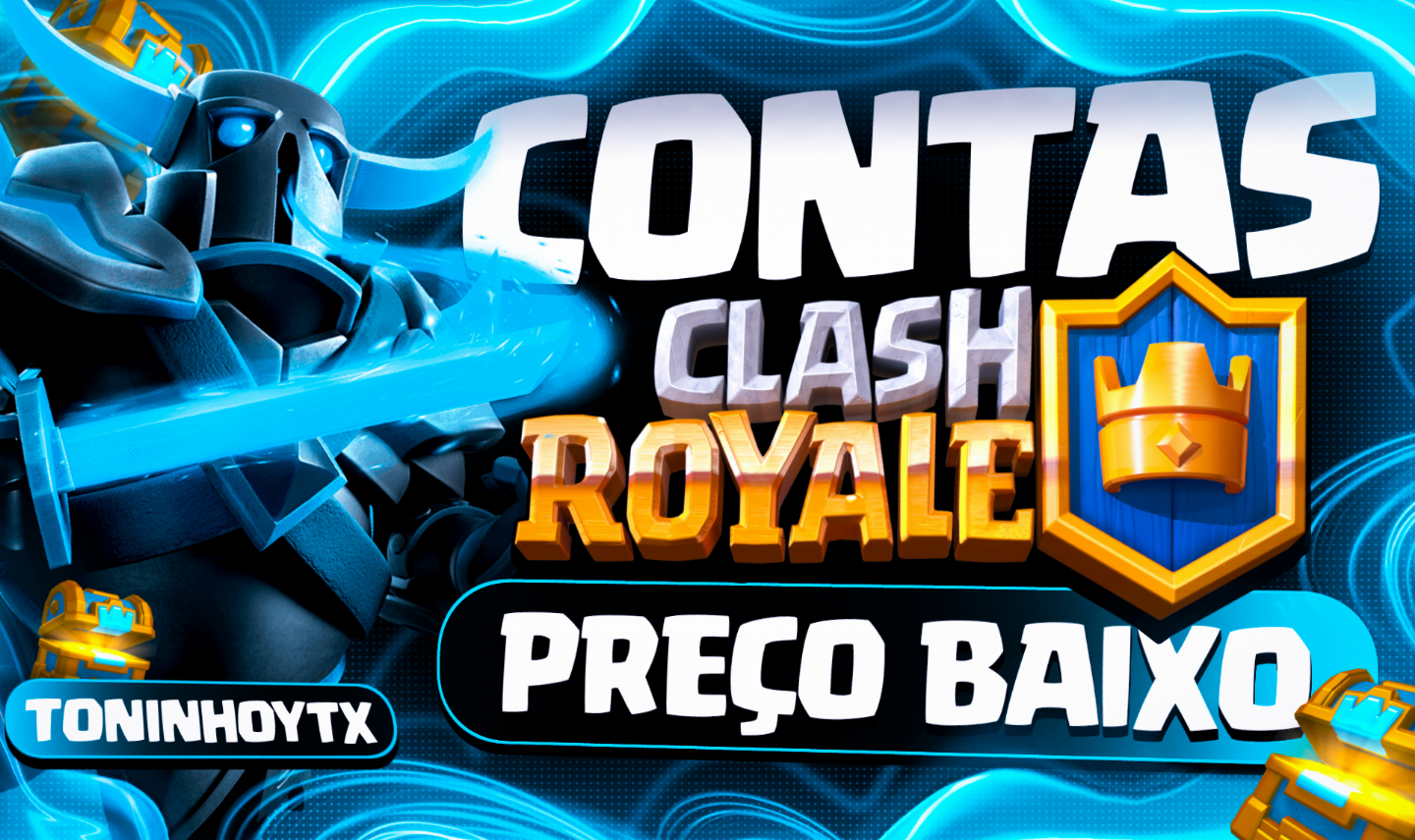 CONTAS CLASH ROYALE MELHORES PREÇOS (ESCOLHA A SUA )