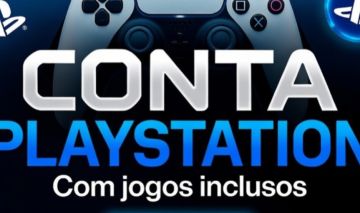 Conta PSN Jogos primaria ou secundaria PS4/PS5 (com FC26, fortnite +100 skins, )