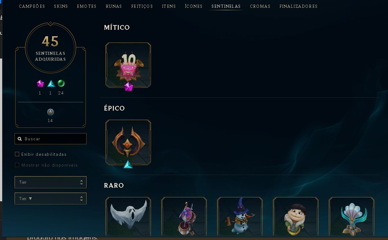 CONTA DE LOL//362 SKINS//ESMERALDA1/PLAT4//TODOS OS CHAMPS//