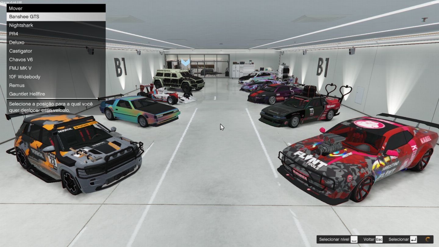 CARROS E TRAJES MODD GTA V ONLINE