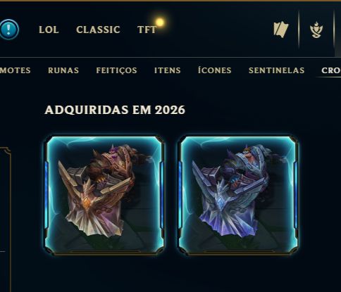 SKIN BRAUM VITORIOSO + [ PRATA 3 80% DE WIN RATE ] + [ TROCA NICK ]