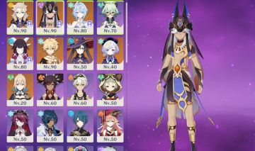 PARA SAIR HOJE - ODETTE + COLUMBINA + CYNO + ALBEDO [AR 55 - ASIA]