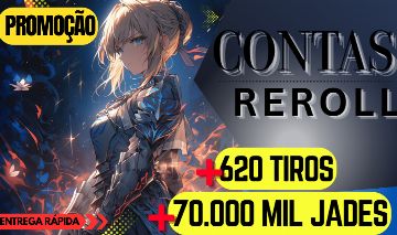 PROMOÇÃO!! CONTAS REROLL COM JADES HONKAI STAR RAIL|+600 GIROS/TIROS