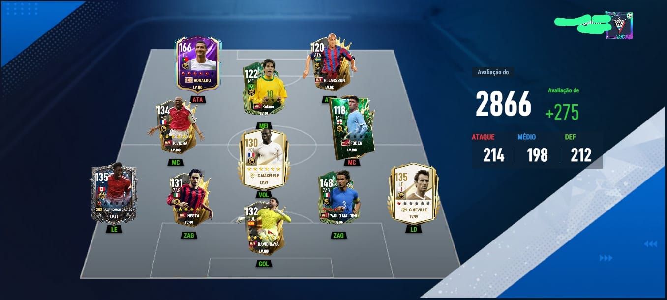 Conta de Football dream be a pro