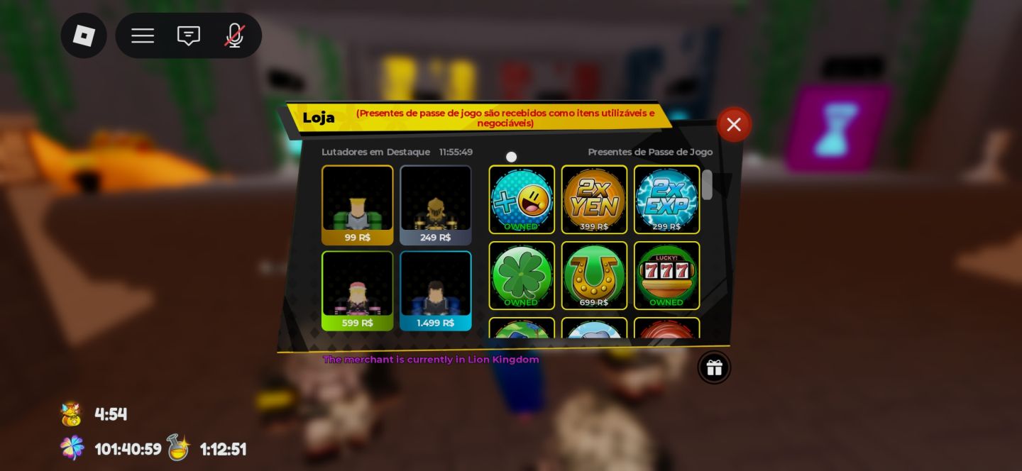 CONTA DE BLOX FRUITS COM VARIAS FRUTAS PERM E MUITO MAIS!, ENTRE OUTROS JOGOS!