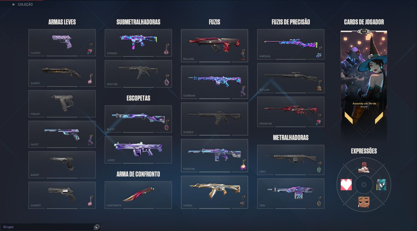 Conta Vandal Arcane + Lugubre + 117 skins lol