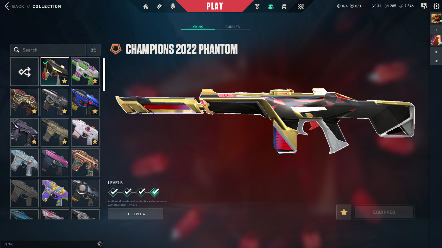 CONTA MAIN VALORANT LOL TFT COM SKINS RARAS