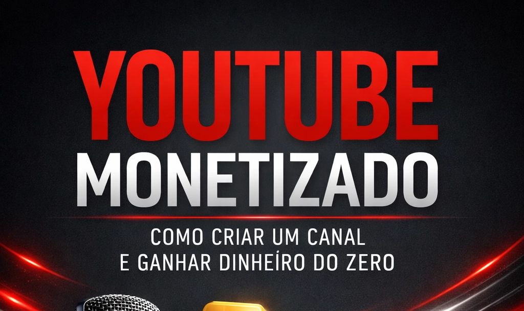 YouTube Monetizado: Guia Completo para Criar um Canal do Zero e Gerar Renda