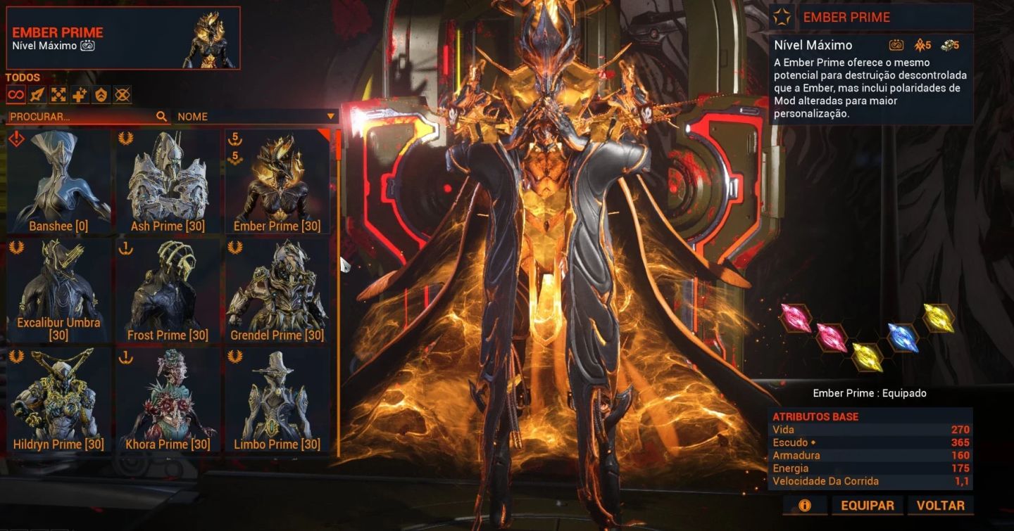 Conta Warframe Mr18 Tennocon