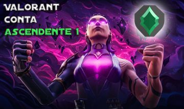 CONTA ASCENDENTE 1 (FULL ACESSO)/ PLATINA 1 (FULL ACESSO) - VALORANT