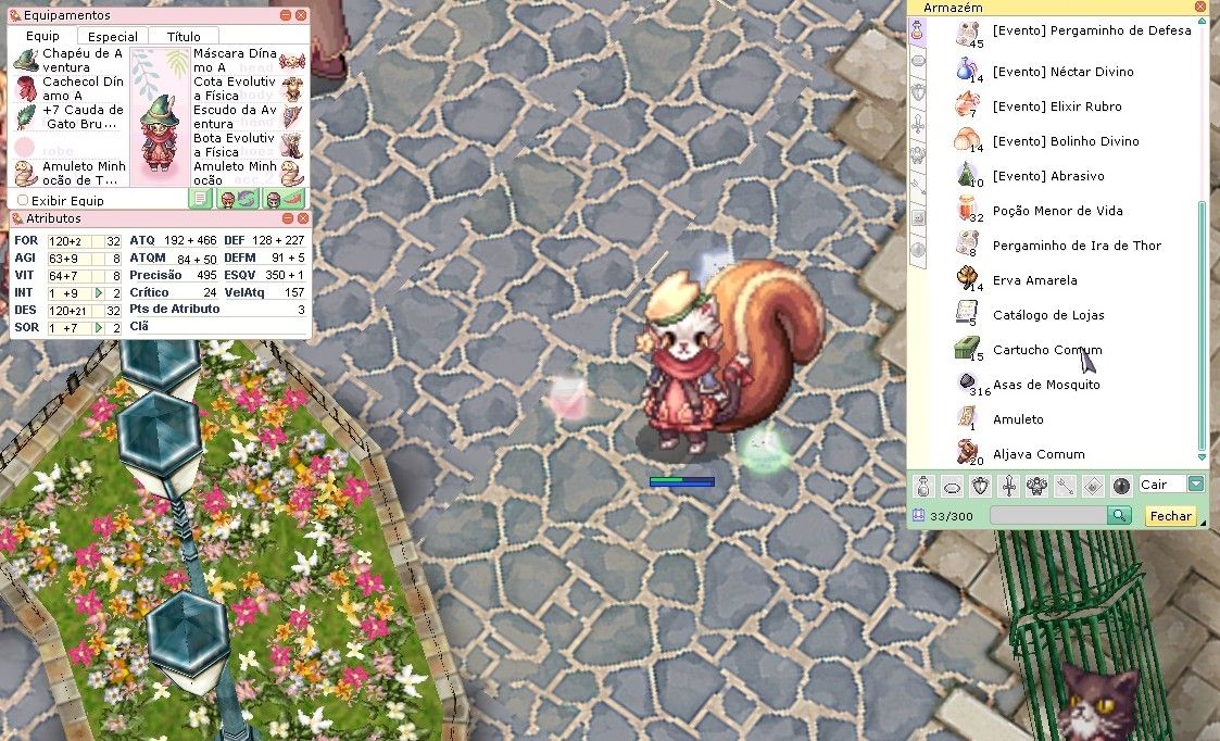 CONTA RAGNAROK LATAM, FREYA, DORAM (GATO) LV 157+CX EVOLUTIVA + FULL CONSUMÍV.