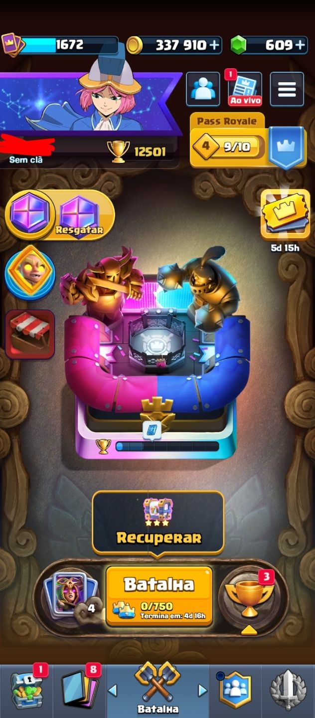 Conta Supercell Clash of clans e Clash royale