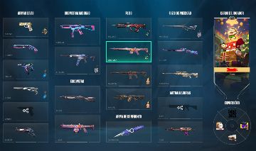 Conta de valorant cheia de skins