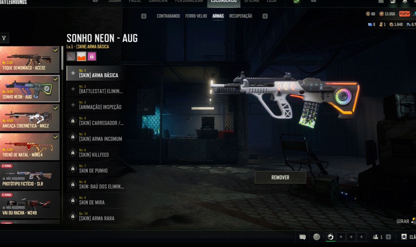 CONTA DE PUBG/RUST COM VARIAS SKINS RARAS EM AMBOS OS JOGOS.