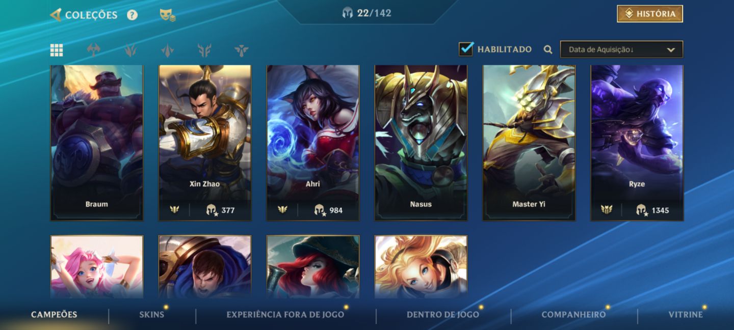 Wild Rift - 22 bonecos + 8 skins