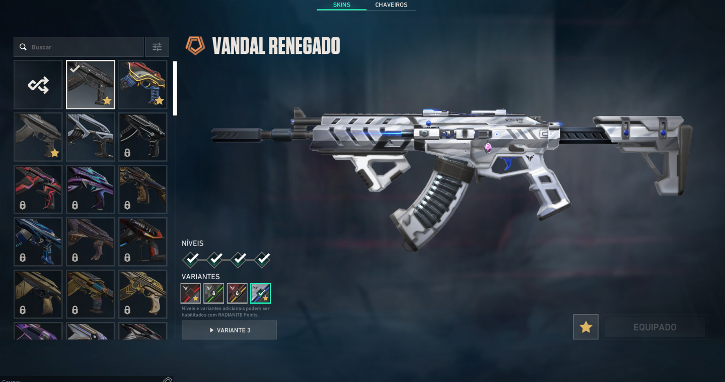 Conta valorant varias skins, 700$ gastos