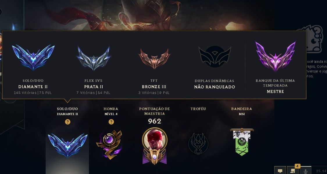 [FULL ACESSO] Conta LOL e VALORANT- LOL: 487 Skins
