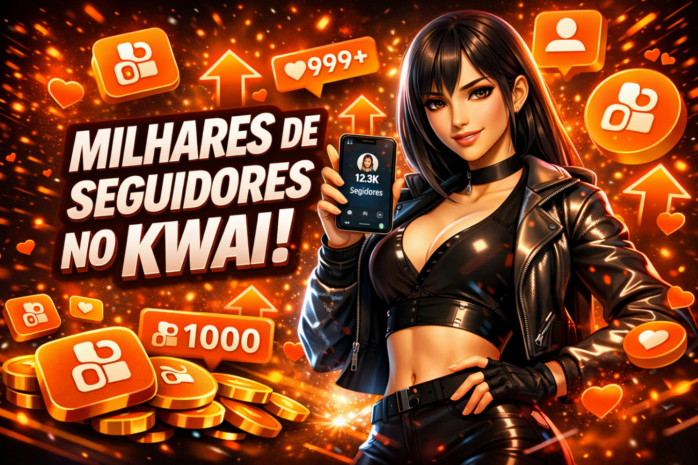 [MEGA PROMO!] Seguidores/Curtidas/Views KWAI