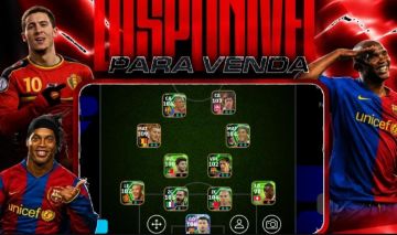 CONTA EFOOTBALL RONALDINHO+HAZARD BUGADO