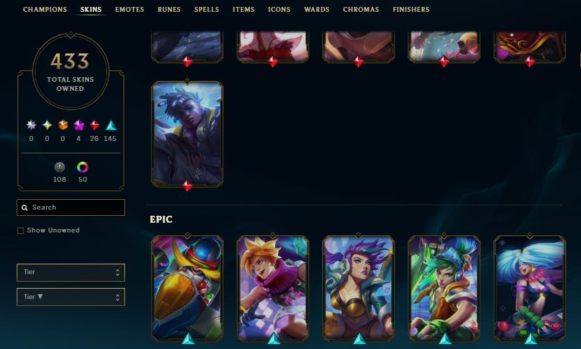 4K+ GASTOS MUITAS FACAS UNRANKED CHAVEIRO ASCENDENTE MTS SKINS RARAS LOL
