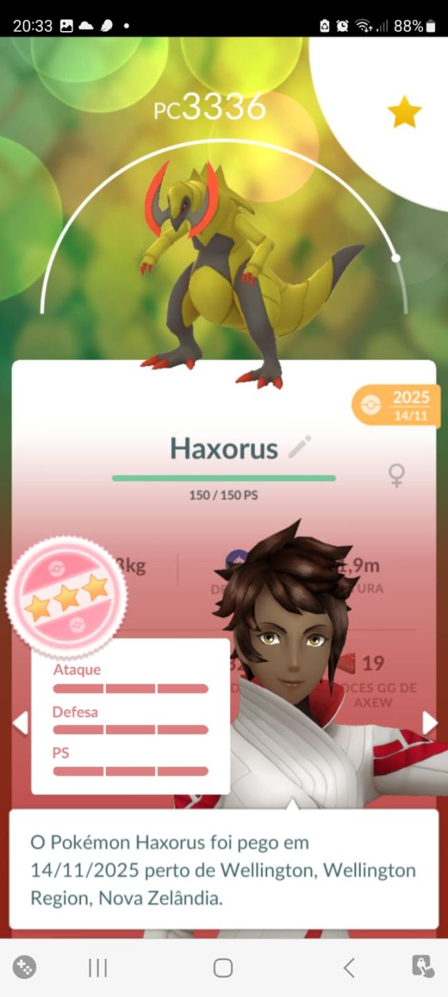 Conta Pokemon Go nível 58 Brilhantes Raros