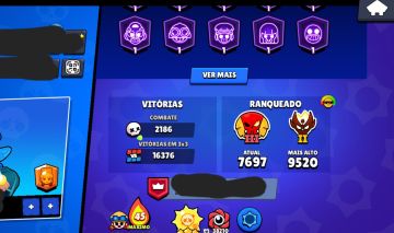 Conta M2 full brawlers e skins raras