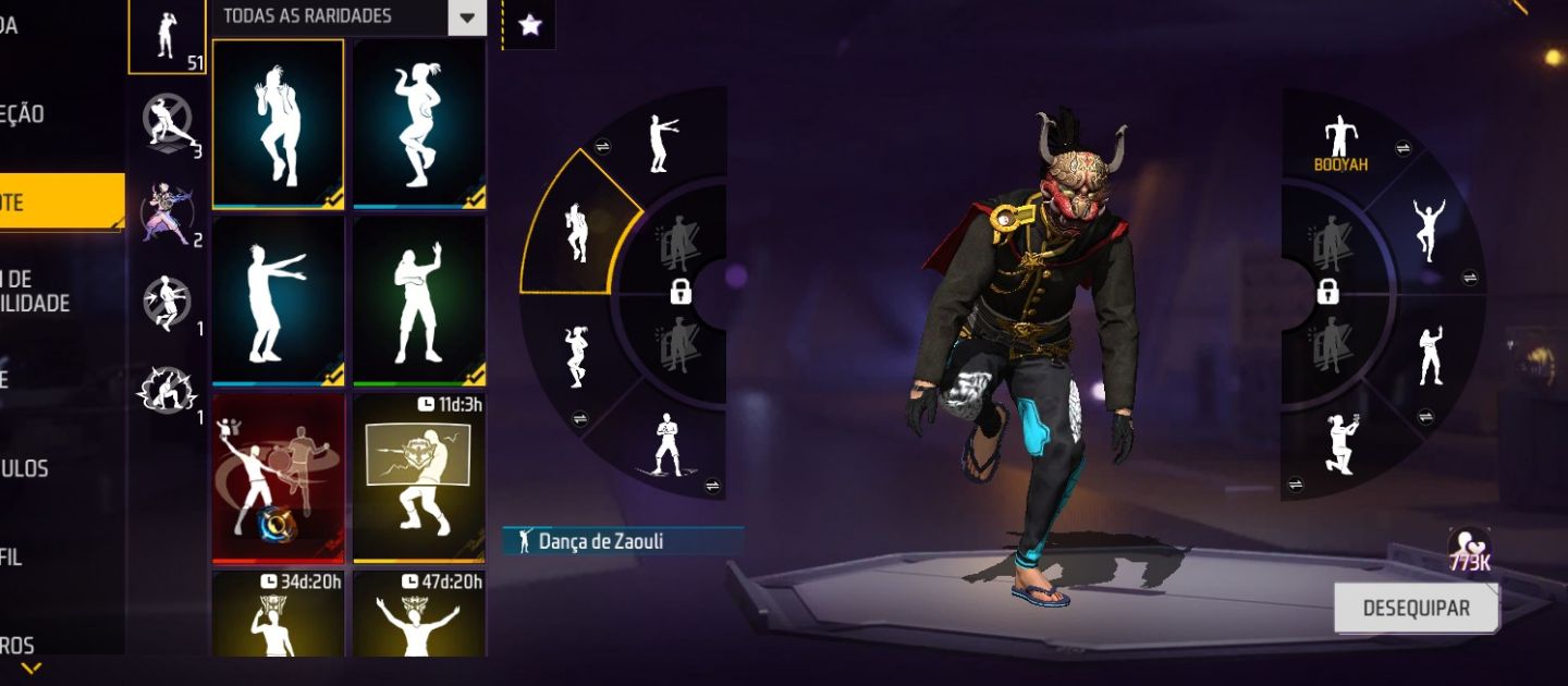 CONTA DE FF COM 1,2,3,4 PASSES COMPLETOS LEVEL 69 TEM 4 ANGELICAL E ETC