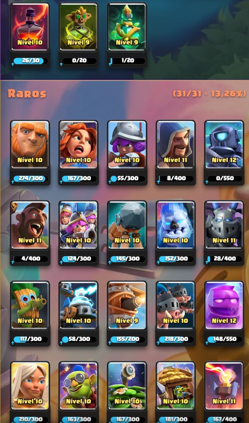 CONTA DE CLASH ROYALE | ARENA 18