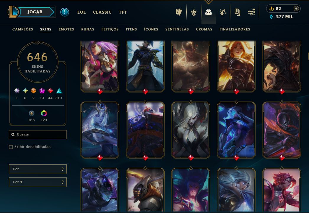 Conta Valorant ( Desde o Beta ) e LOL com mais de R$ 8000 gastos