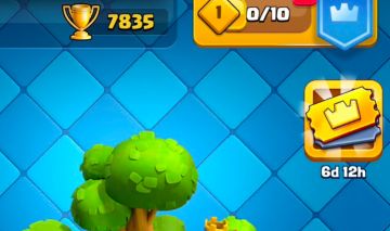 Conta de clash royale na arena 20 com 7800 trofeus.