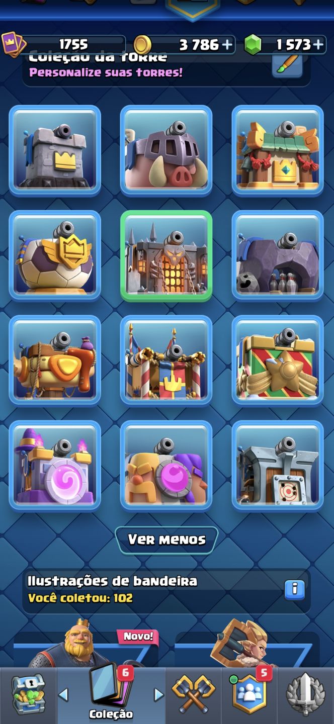 CONTA CLASH ROYALE 14K TROFÉUS PROMOÇÃO !