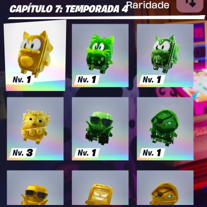 ELEMENTAIS FORTNITE MAIS BARATOS DA GGMAX!(ESTOQUE NA DESCRIÇÃO!)