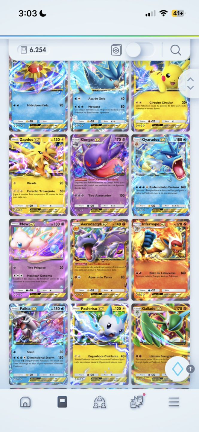 CONTA HIGHERTIER+6.2KCRISTAIS | MEGA VENUSAUR, GENGAR, SCIZOR ex |CLCAO COMPLETA