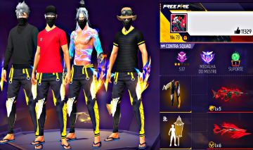 Conta Passe Aventureiro Gemada (Free Fire)