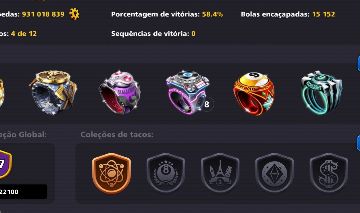 CONTA 8 ball pool, 1B FICHAS 13 TACOS LENDÁRIOS.