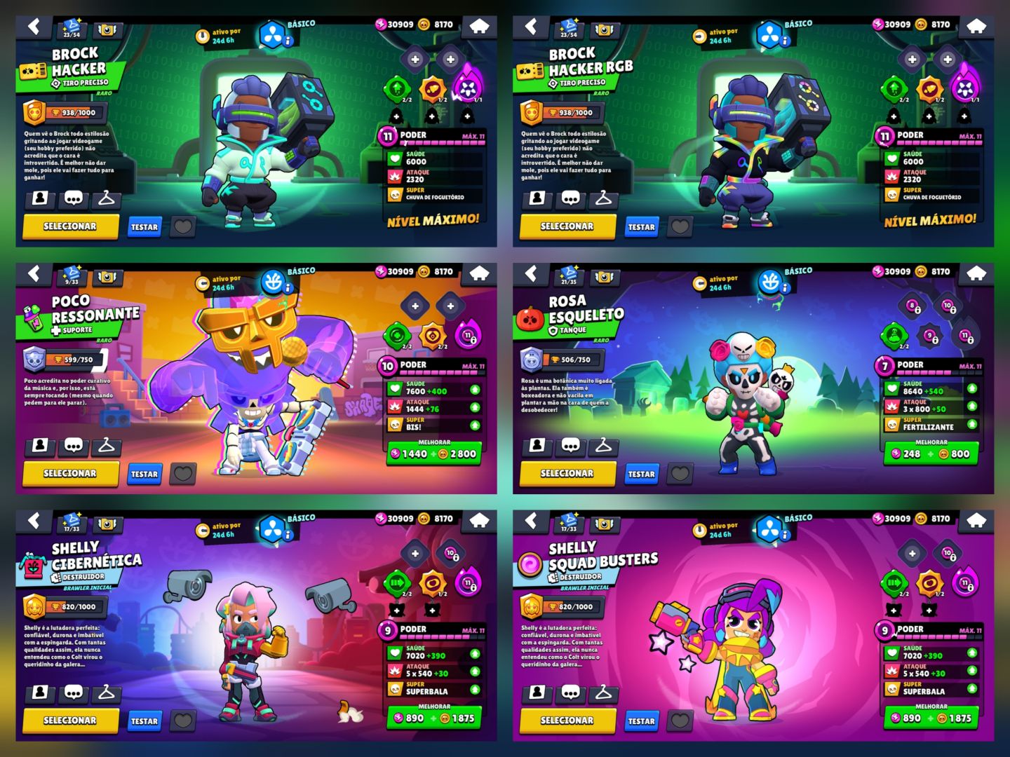 Conta de Brawl stars 46K de troféus