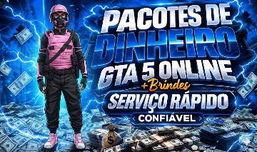 GTA 5 ONLINE PC - PACOTES DE DINHEIRO/TRAJES/CARROS/UNLOCKALL