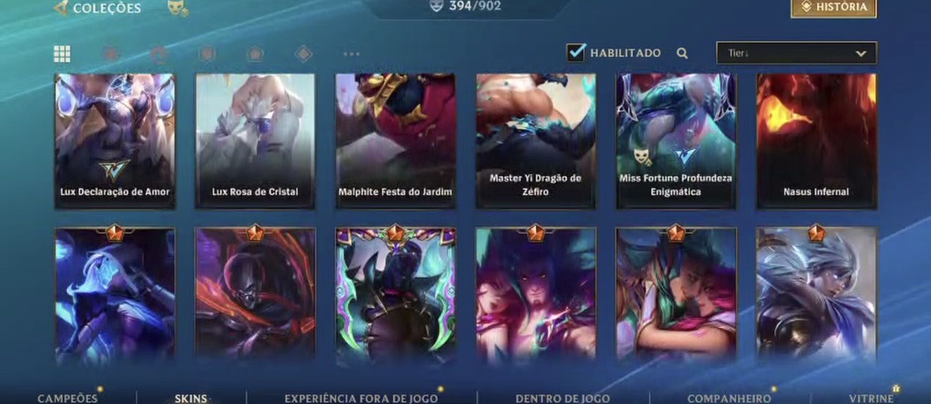 Conta Wild Rift Full gacha ,Todas skins da lux