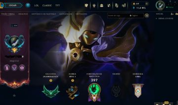Conta LoL BR | Ex-Mestre | Esmeralda IV | +28 PDL | 158 Skins | 101 Champs