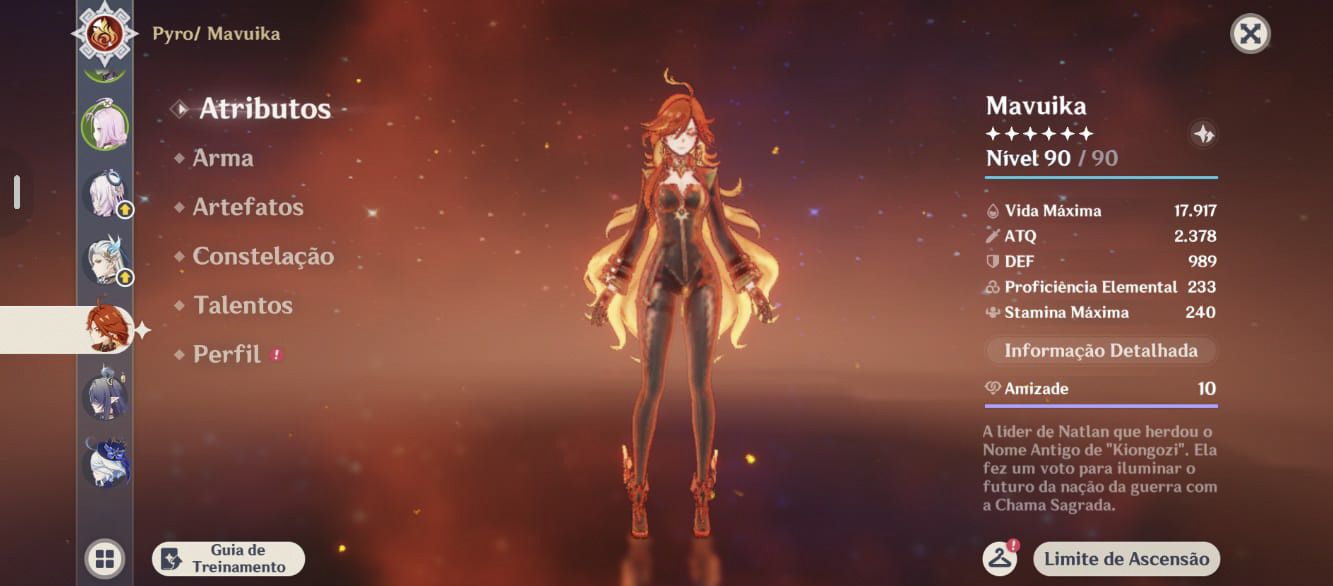 GENSHIN ER 56 - FLINS C2(BIS)+INEFFA C1(BIS)+ MAVUIKA(BIS)+CITLALI + HONKAI STAR