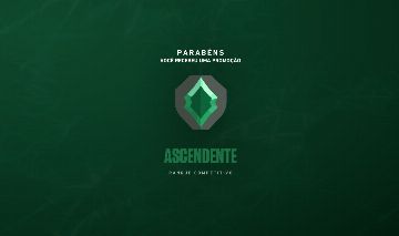 Conta ascendente valorant com card de arcane