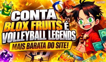 Conta blox fruts é volleyball legends