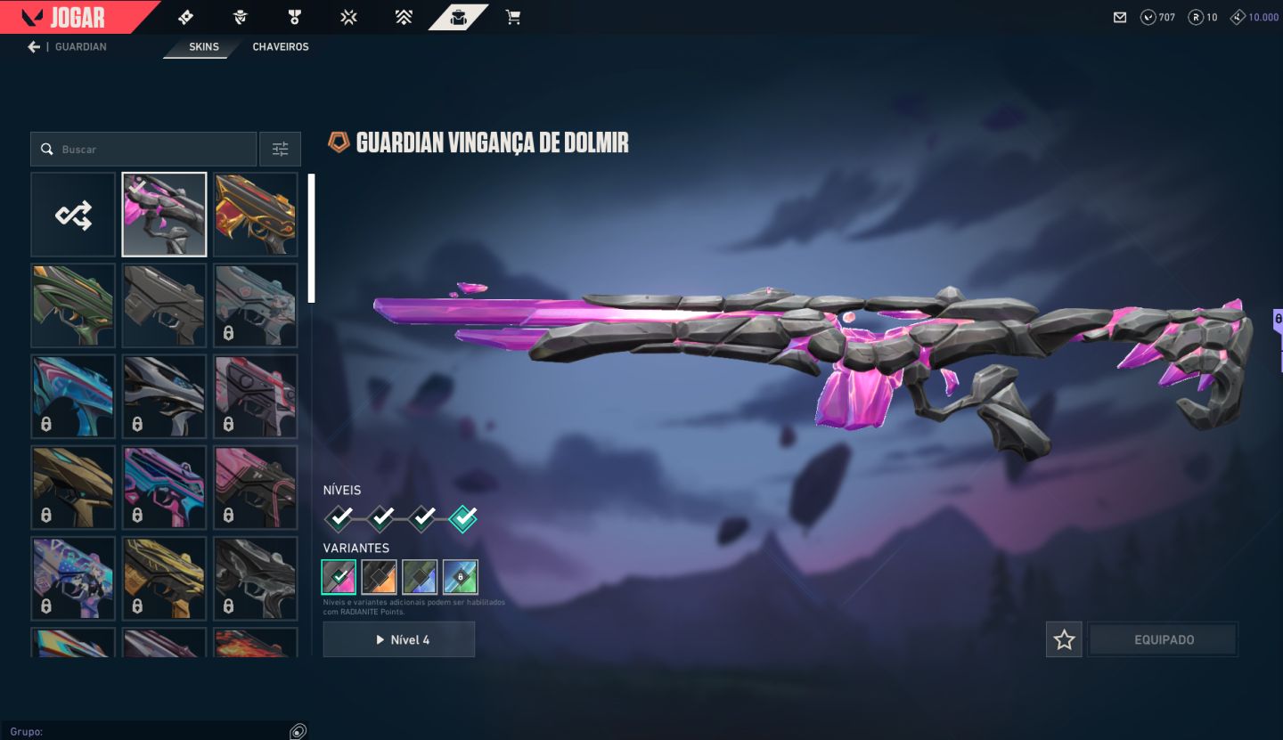 CONTA VALORANT | KARAMBIT VCT 2025 + KURONAMI + PRELÚDIO + RECONHECIMENTO