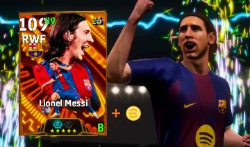 Conta Efootball com MESSI BIG TIME 110+MOEDAS EFOOTBALL