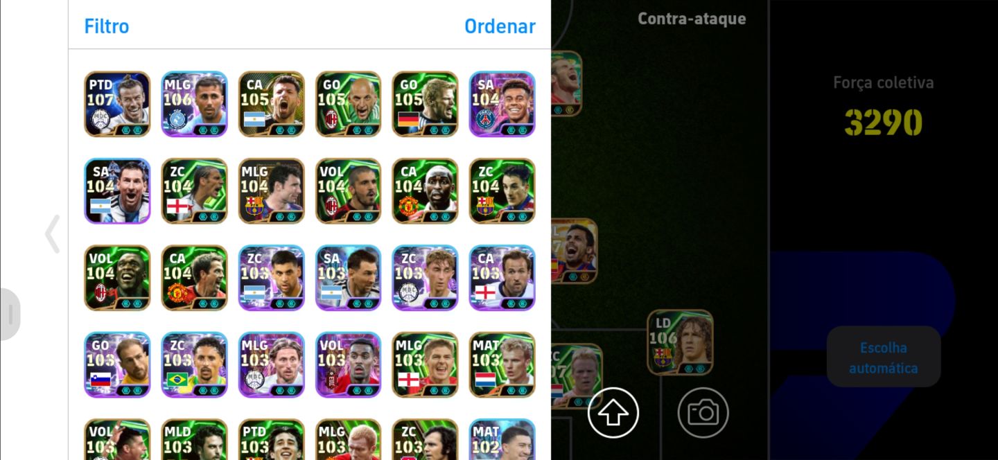 Conta Efootball Full épico 3290+