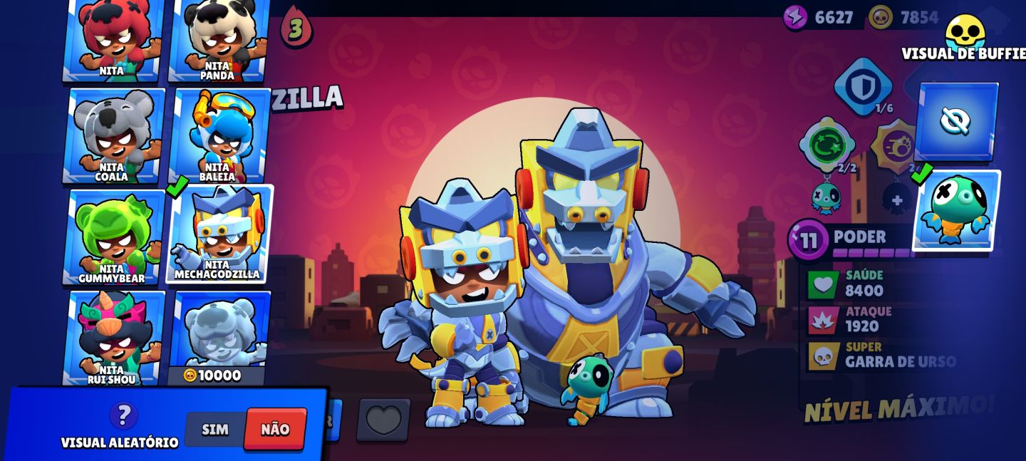 CONTA BRAWL STARS FAMA MUNDIAL 2